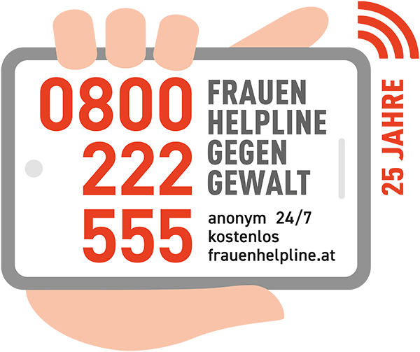 frauenhelpline logo 25 jahre 1